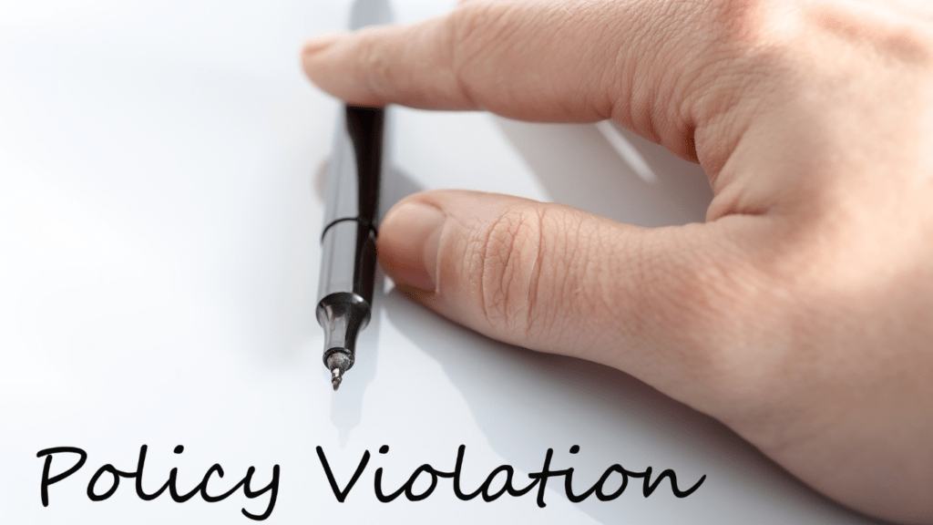 Reporting Violations