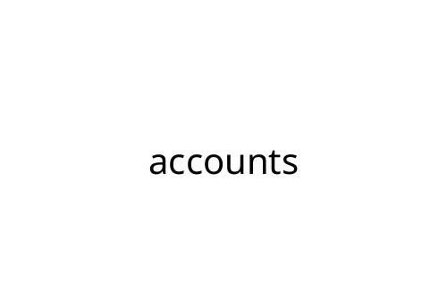 accounts