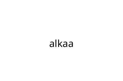 alkaa