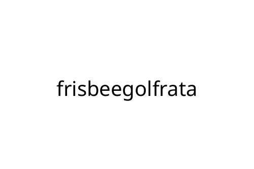 frisbeegolfrata