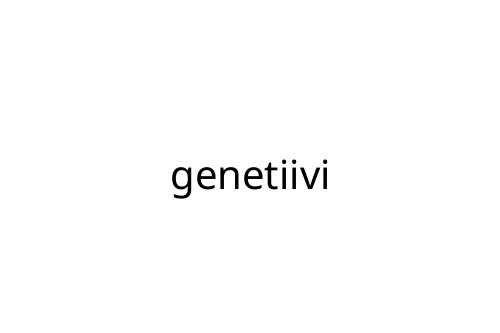 genetiivi