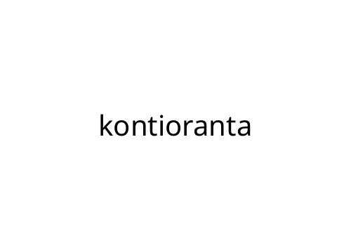 kontioranta