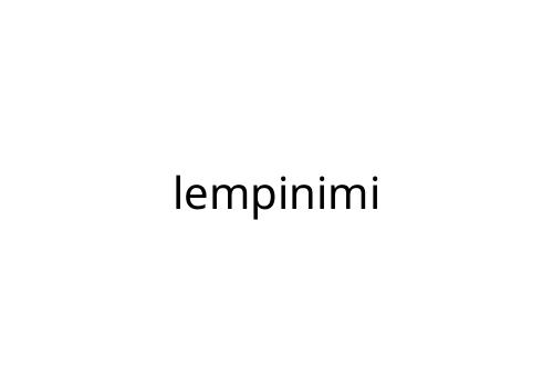 lempinimi