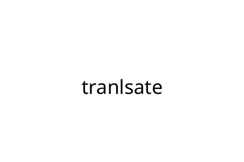tranlsate
