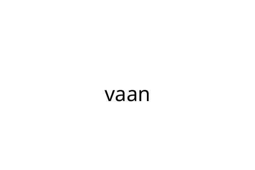 vaan