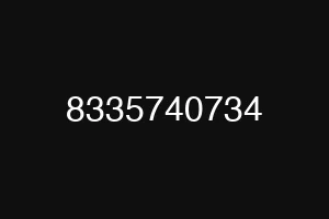 8335740734