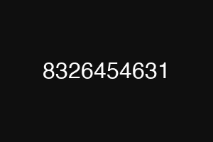 8326454631