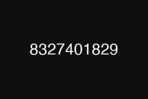 8327401829