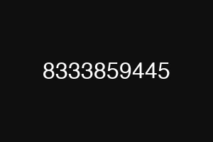 8333859445