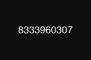 8333960307